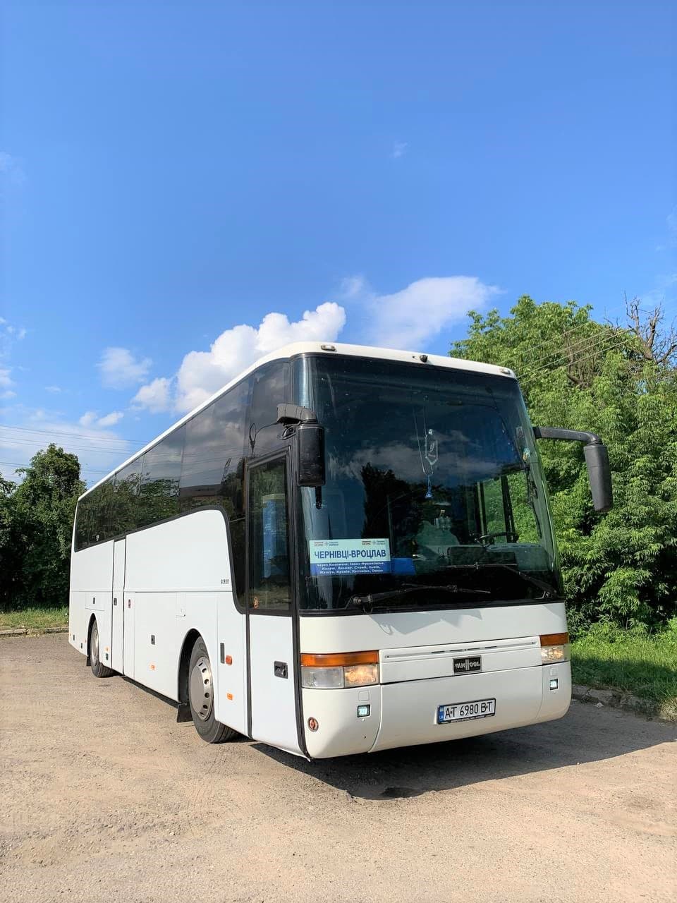 VAN HOOL ACRON (білого кольору)